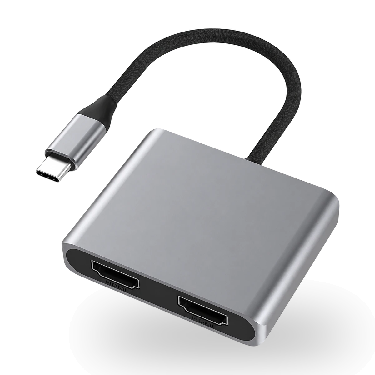 Adaptador Hi-Prime USB-C para duas saídas HDMI