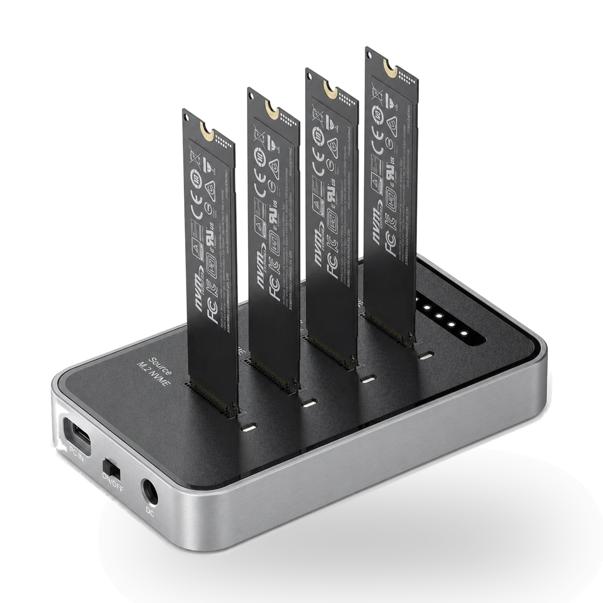 Dock Hi-Prime M.2 de quatro baias